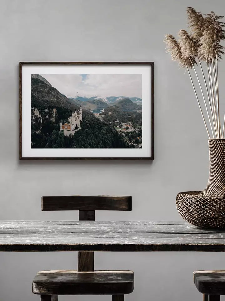 Neuschwanstein Print Märchenschloss Deutschland Fotografie