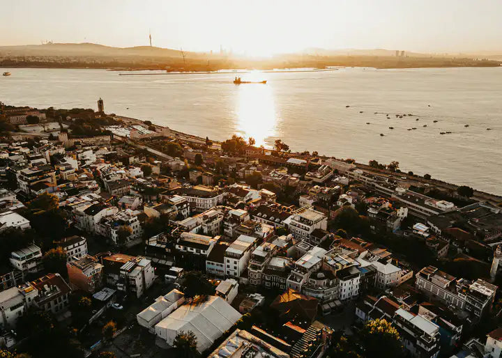 Türkei Wandbild, Sonnenaufgang Stadt Istanbul Fotografie