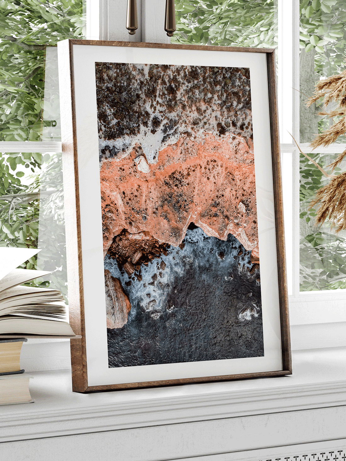 DEEP-BLUE Bilderwand-Set