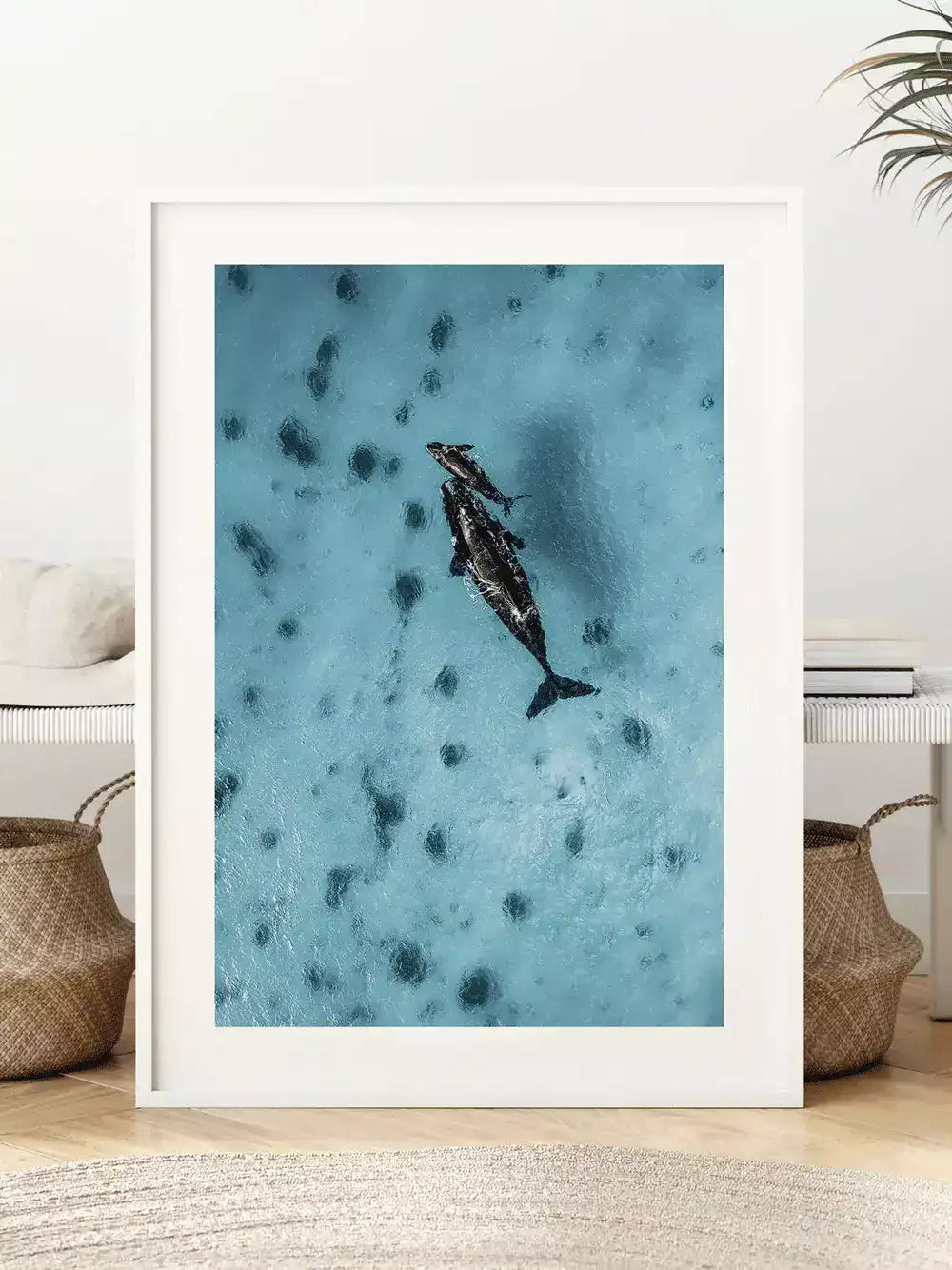 Babywal und Mamawal, Australien Wandbild