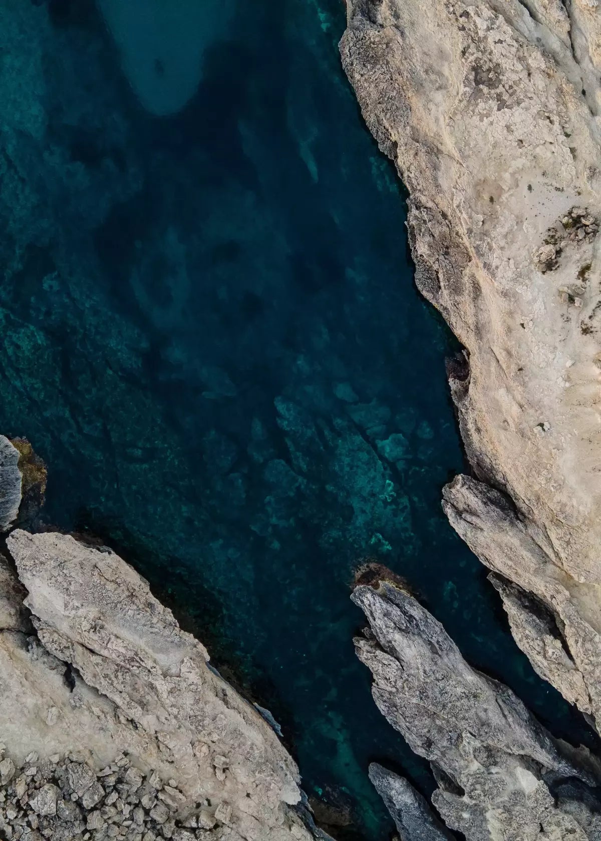 Balearen Bucht Print Ibiza Spanien, Wandbild Fotografie