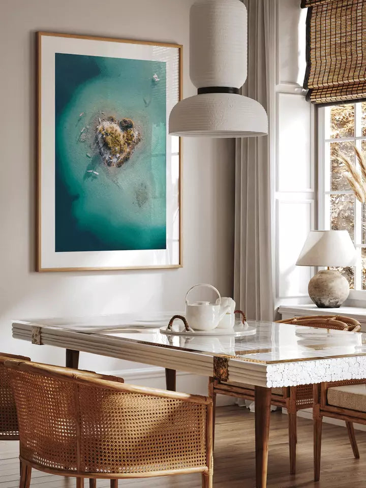 Bayern Insel See Deutschland, Wandbild Fotografie