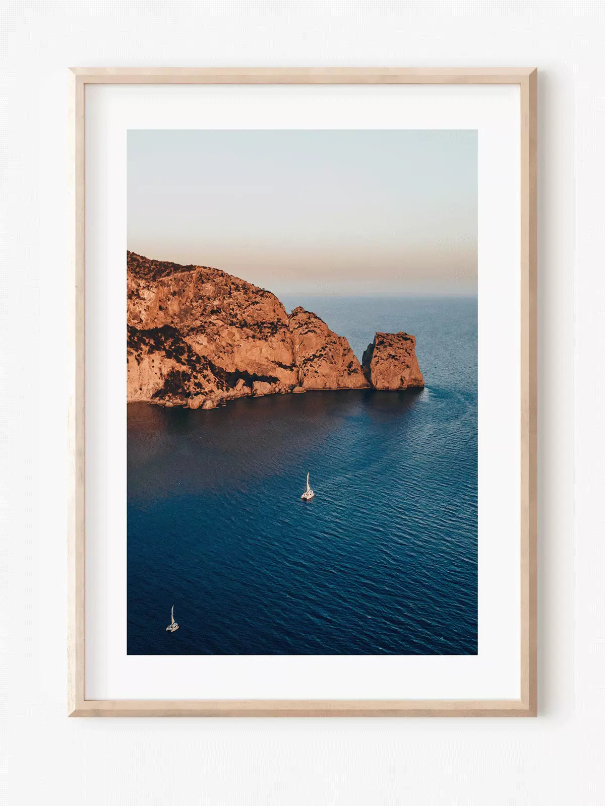 Bucht Cala´de Hort Ibiza Spanien, Wandbild Fotografie