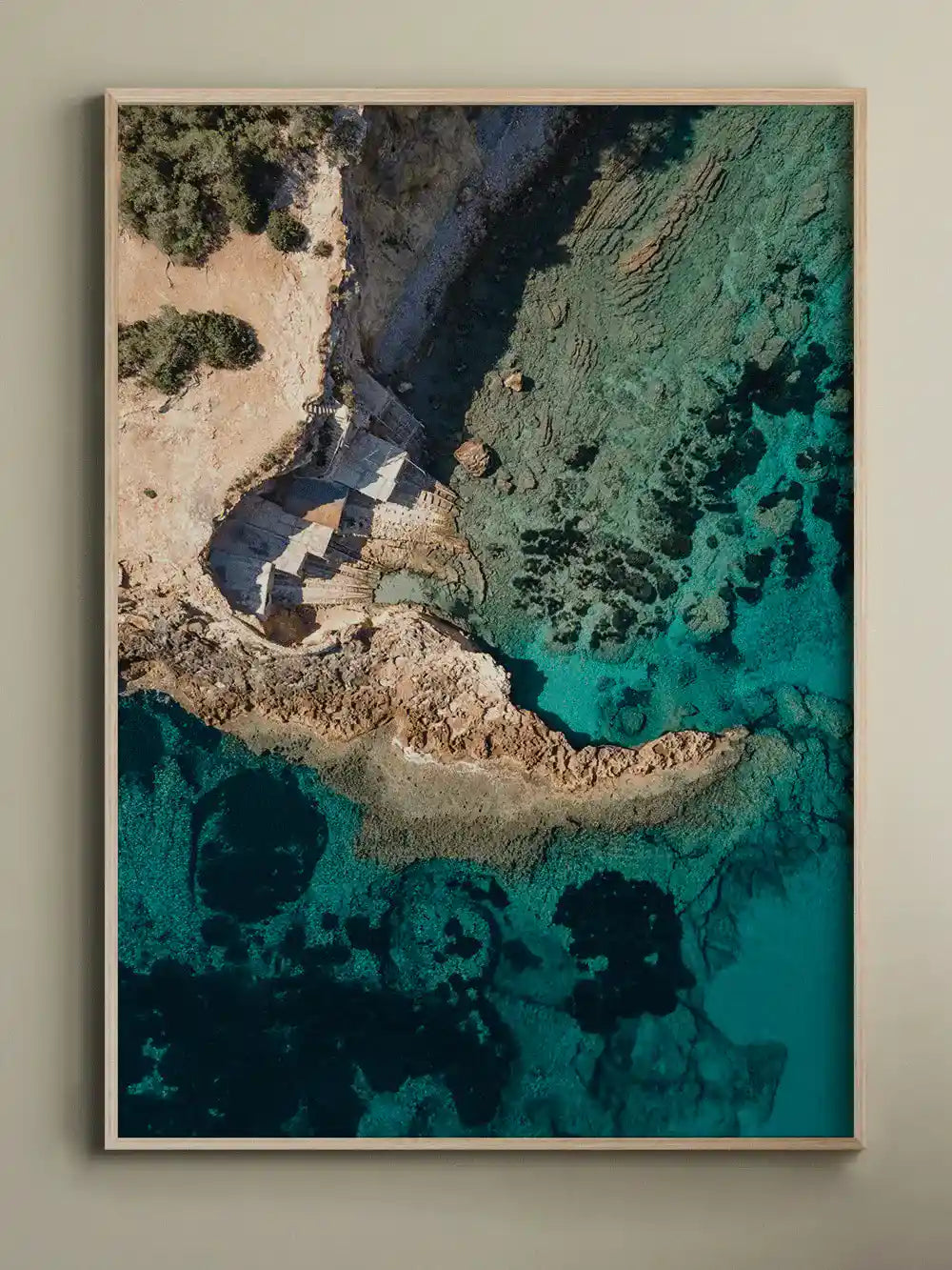 Cala Corral Insel Ibiza Balearen, Wandbild Fotografie