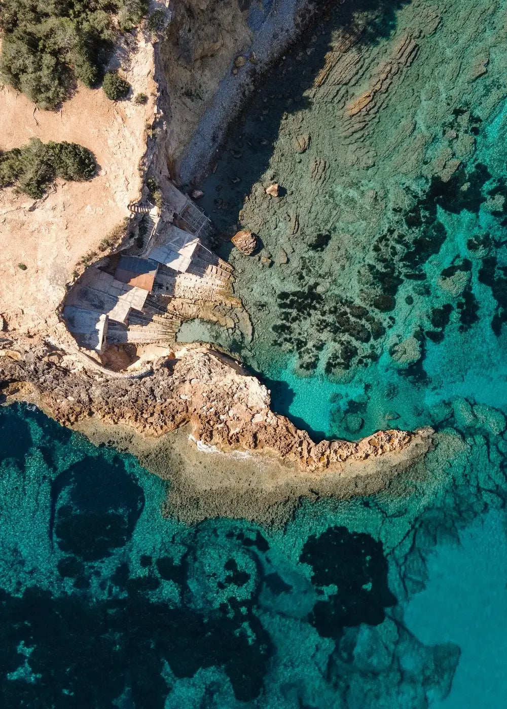 Cala Corral Insel Ibiza Balearen, Wandbild Fotografie