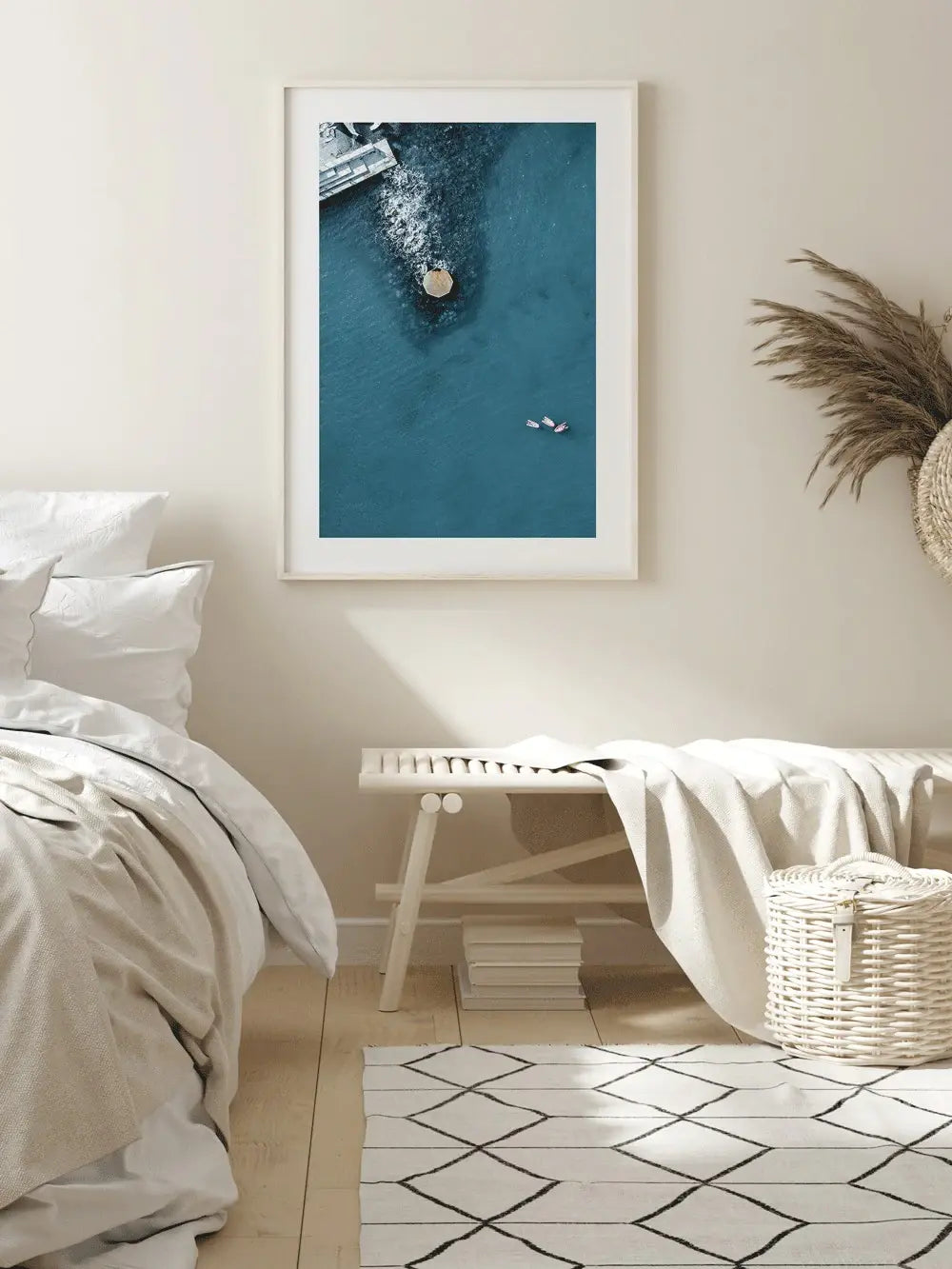 Calm Ocean, Barcelona Spanien Wandbild
