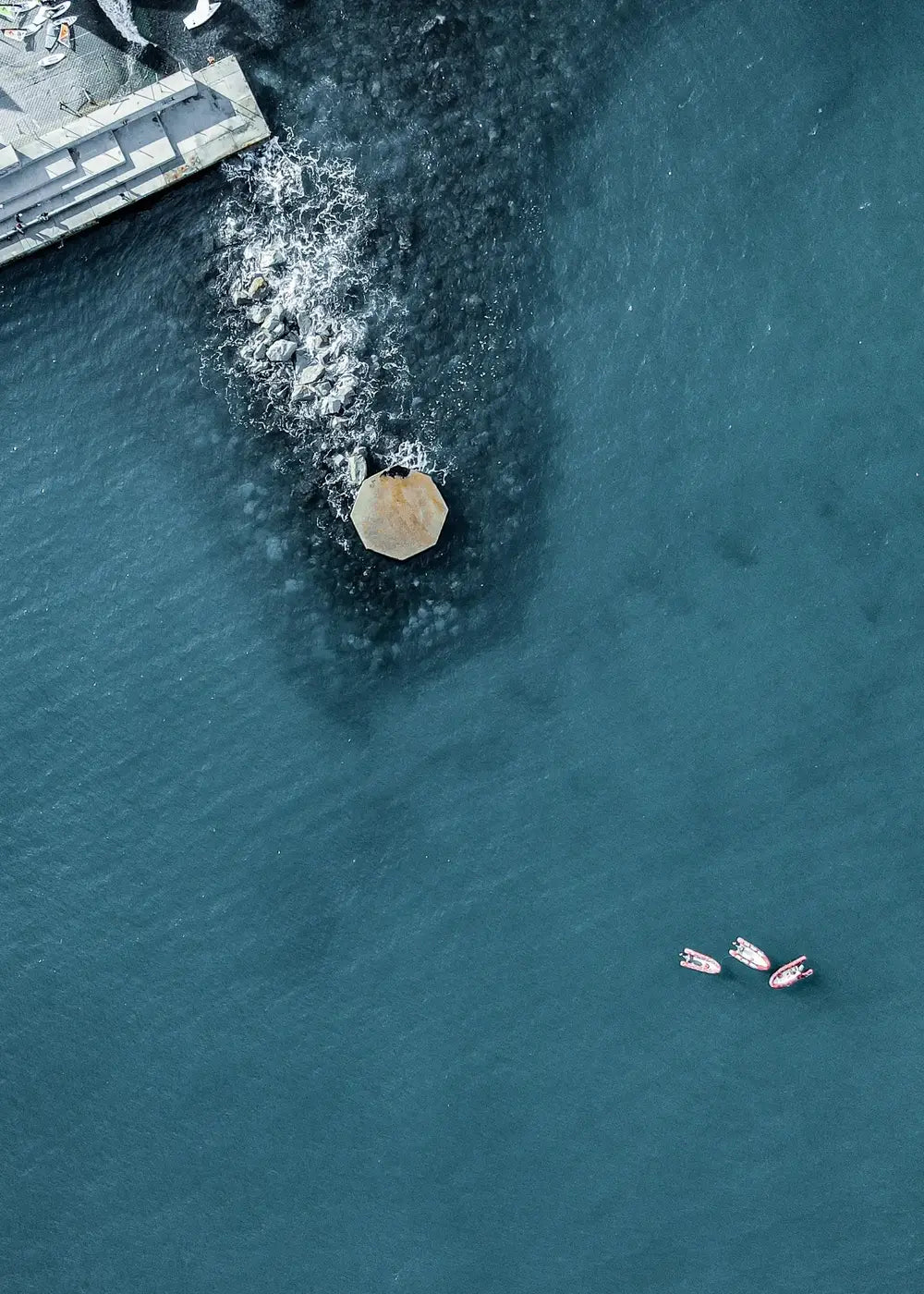 Calm Ocean, Barcelona Spanien Wandbild