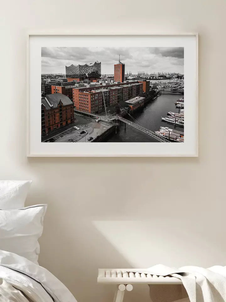 Deutschland Wandbild, Elbphilharmonie Hamburg Fotografie