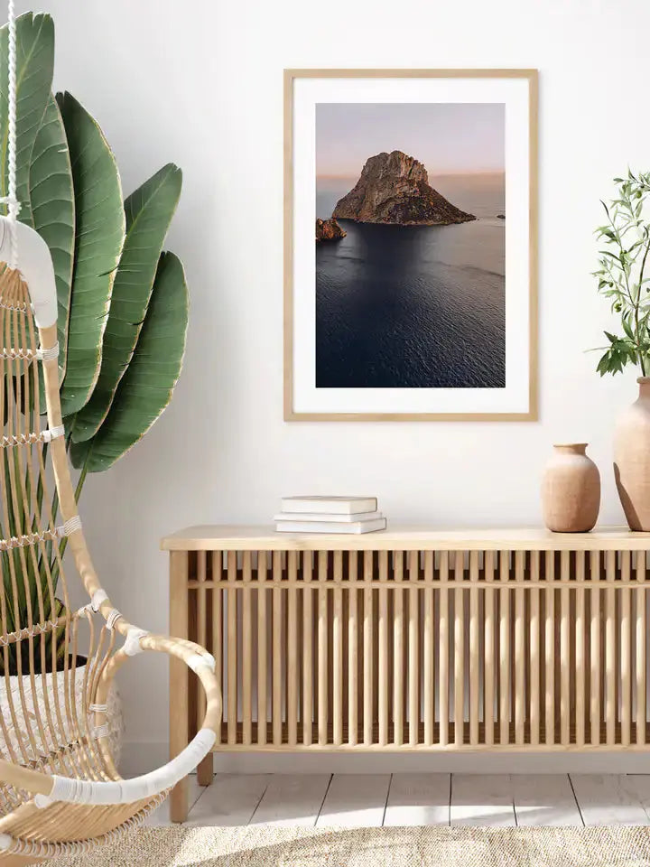 Es Vedrà Ibiza Sunset, Spanien Wandbild