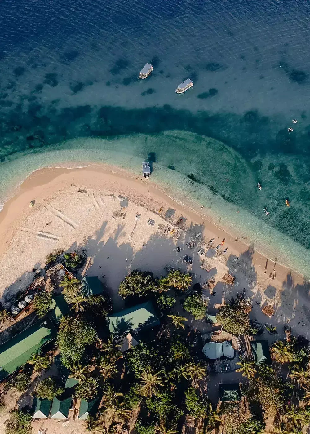 Fidschi Insel, Small Island Print, Kunstdruck Fotografie