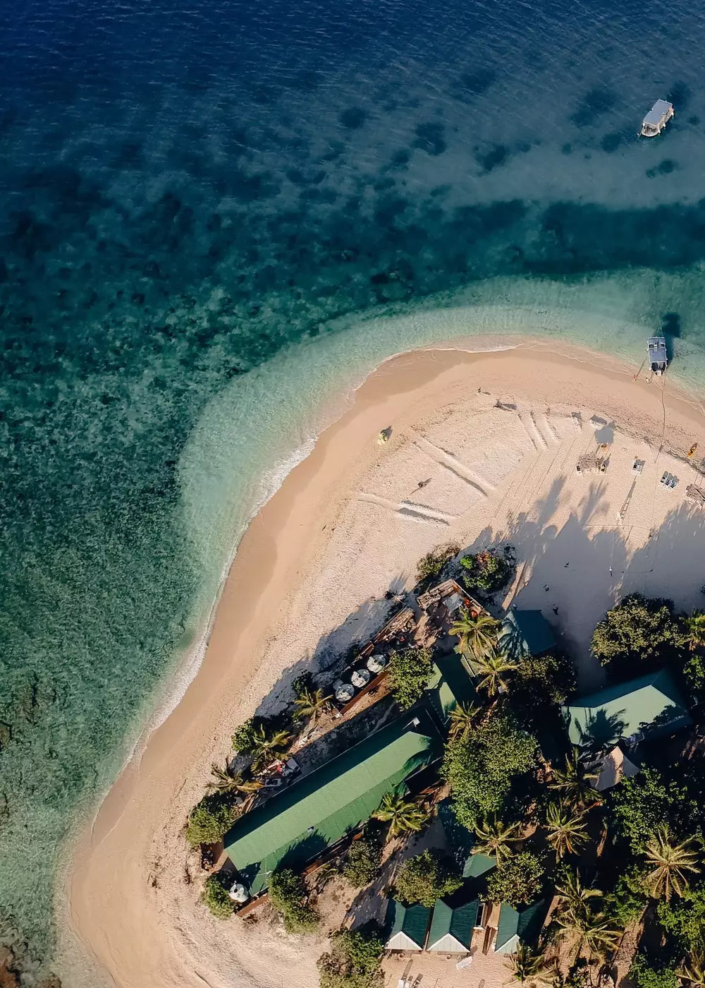 Fidschi Insel Strand Print, Kunstdruck Leinwand