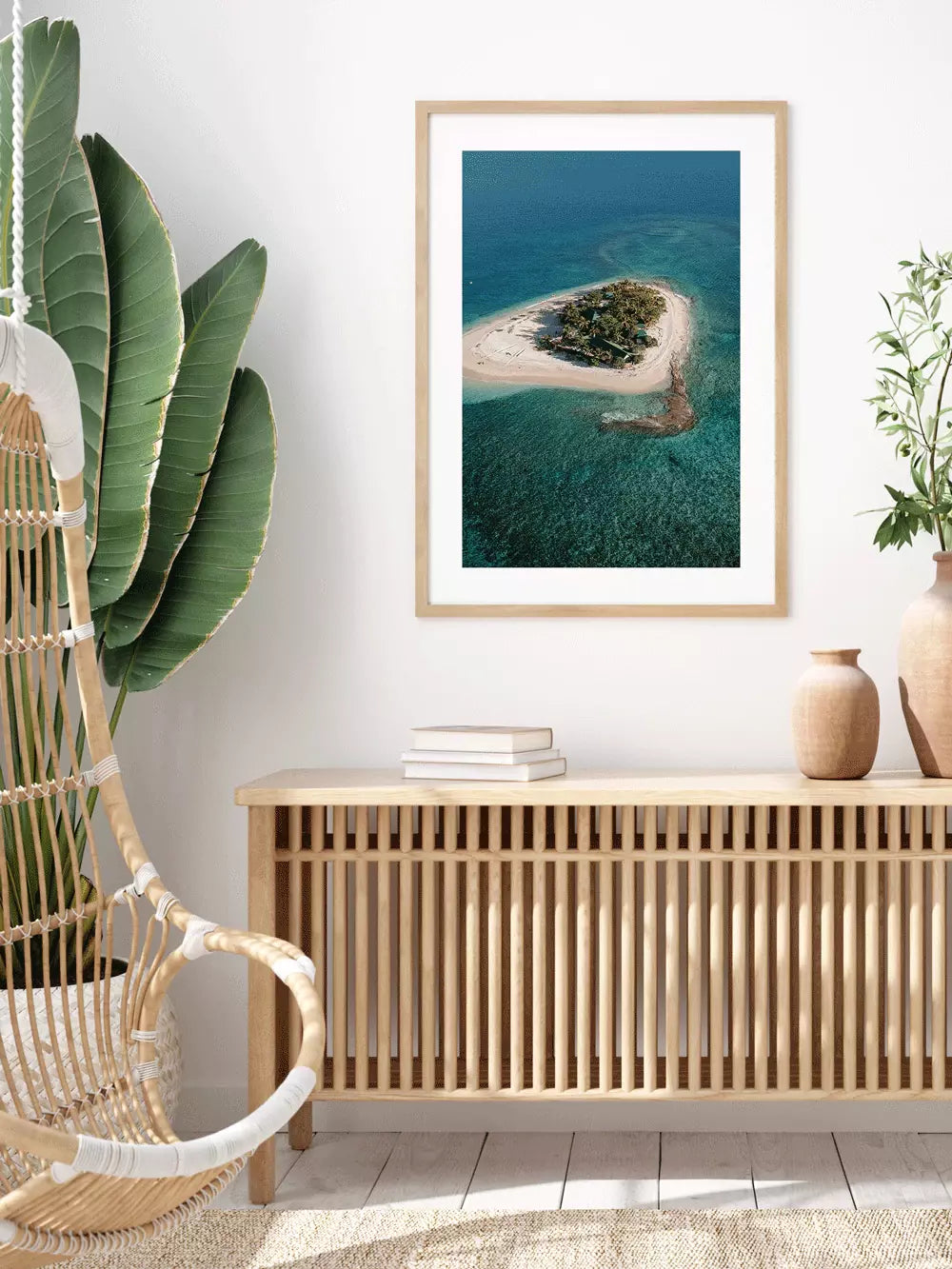 Fidschi Insel Wandbild, Strand, Meer, Plamen Fotografie