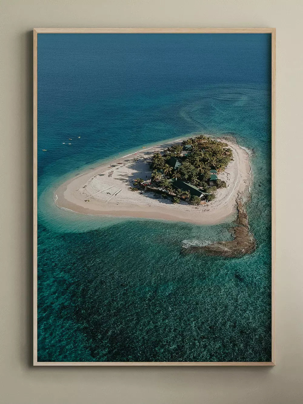 Fidschi Insel Wandbild, Strand, Meer, Plamen Fotografie