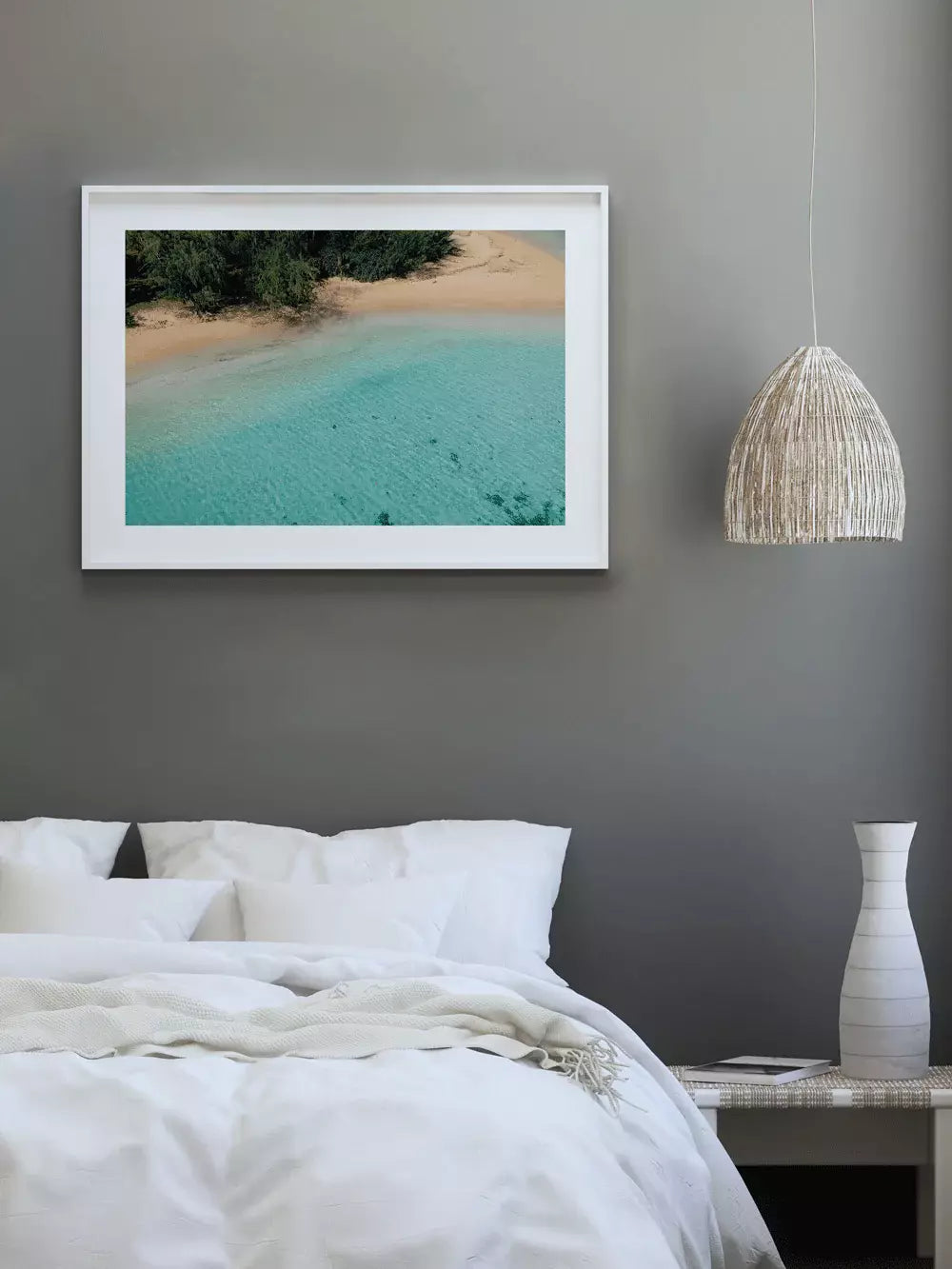 Fidschi Wandbild, Insel Strand Fotografie