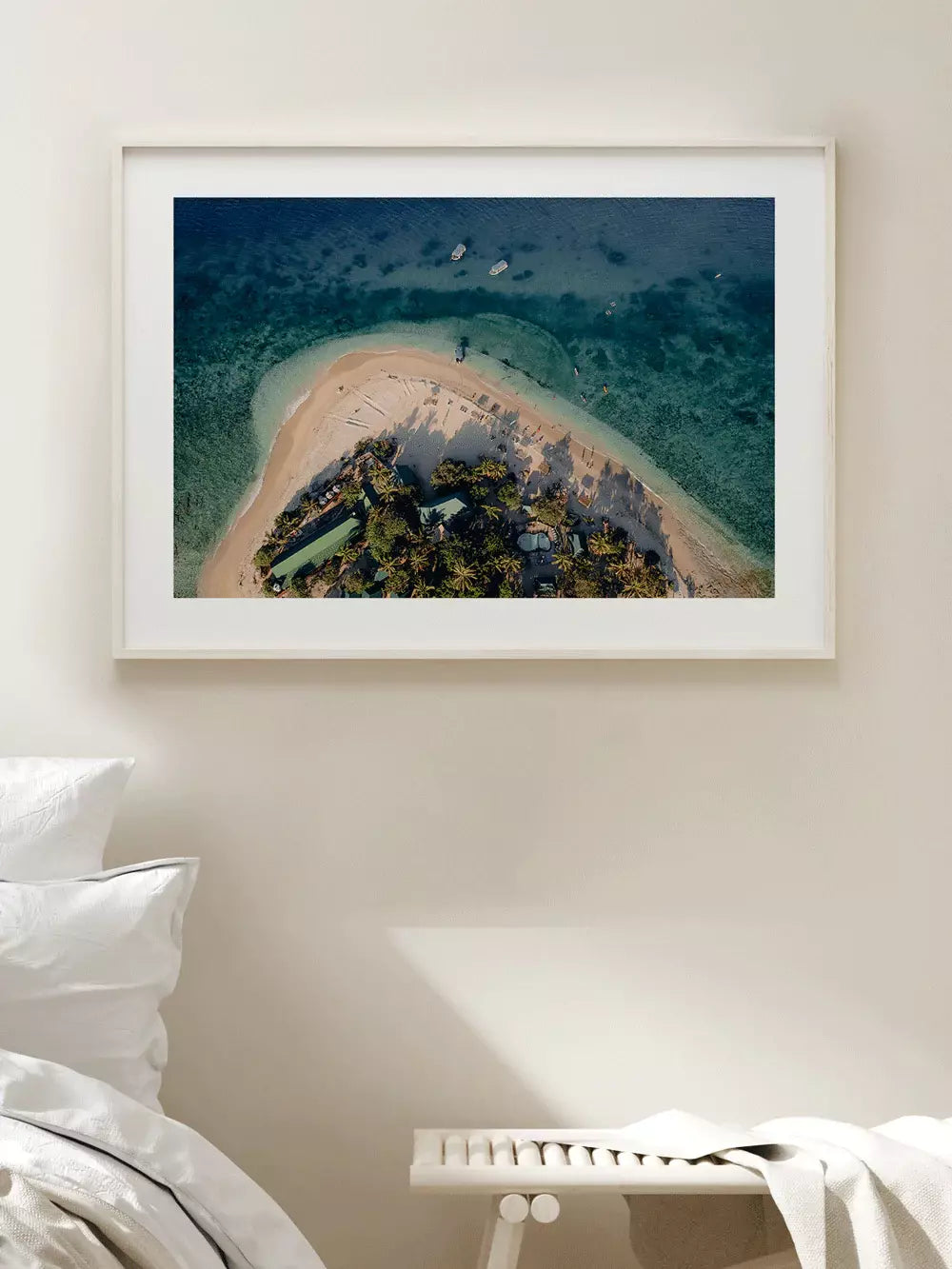 Fidschi Wandbild, Strand Insel Urlaub Paradies Fotografie
