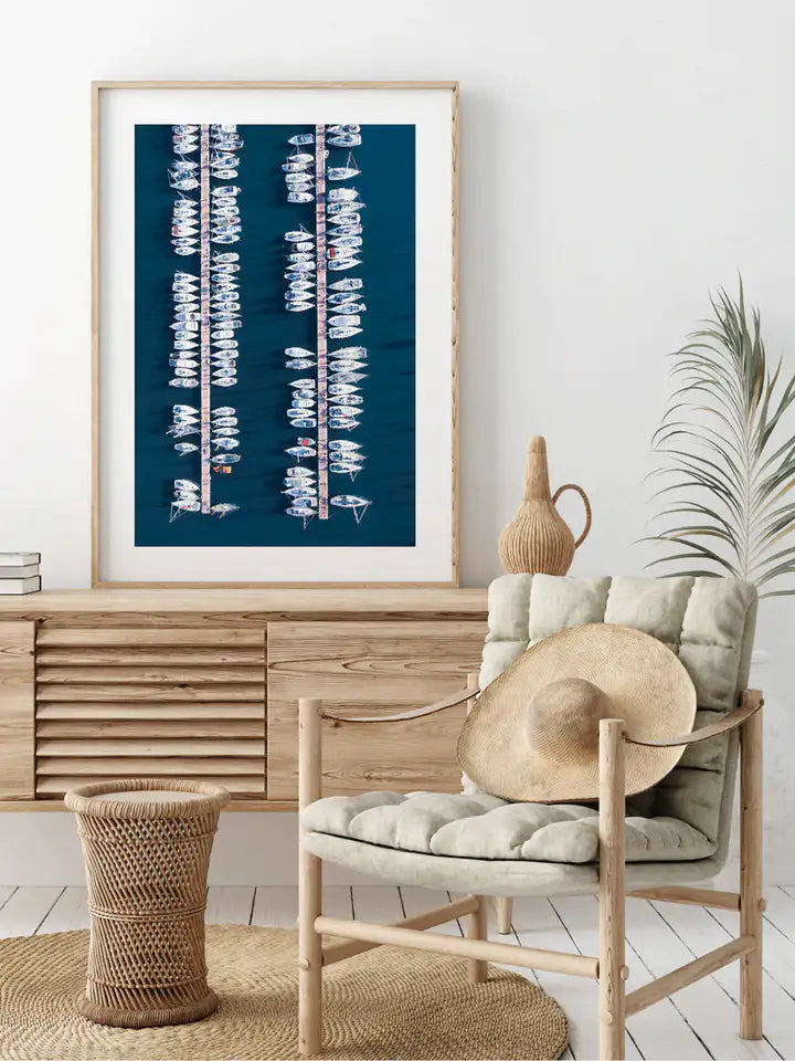 Hafen Barcelona, Spanien Wandbild Fotografie