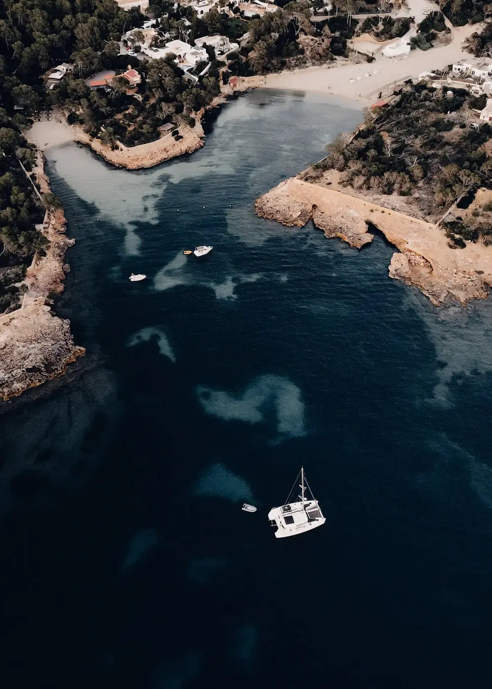 Ibiza Insel Bucht Sant Antoni, Balearen Spanien, Wandbild Fotografie