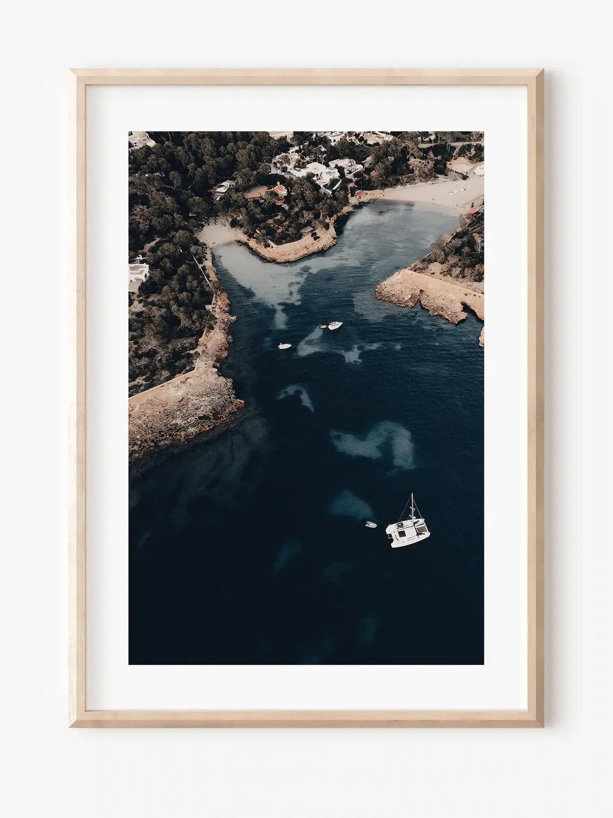 Ibiza Insel Bucht Sant Antoni, Balearen Spanien, Wandbild Fotografie