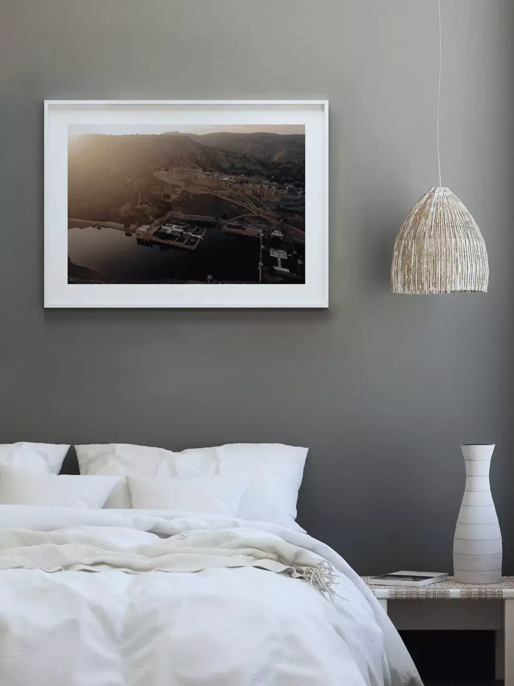 Indien Wandbild, Großstadt Architektur Fotografie