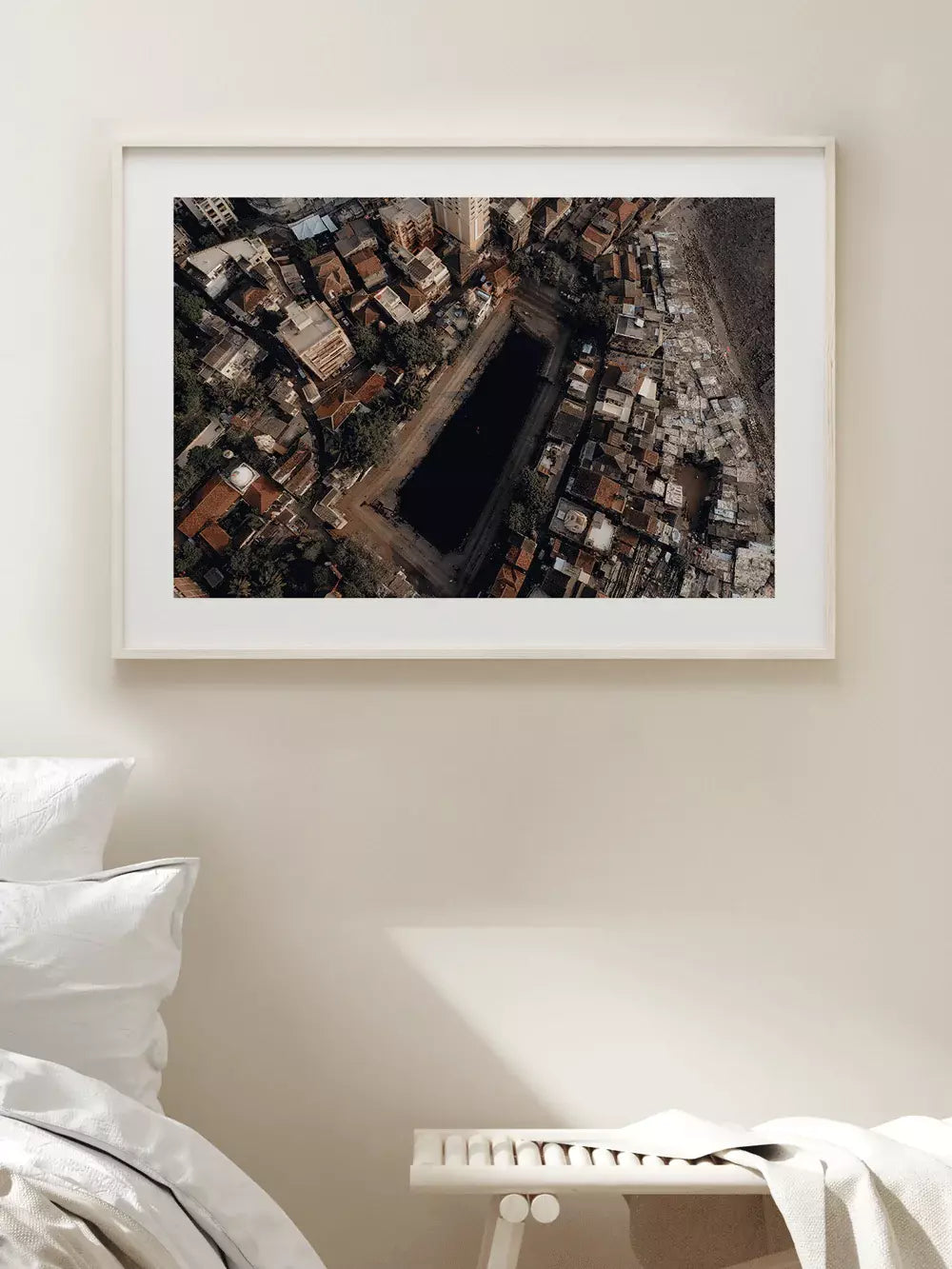 Indien Wandbild, Mumbai Wassertempel Architektur Fotografie