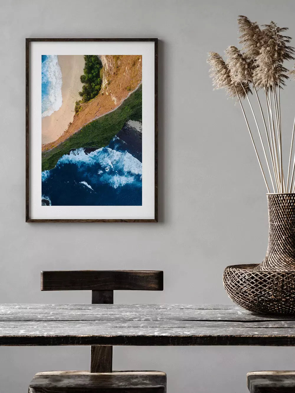 Indonesien Wandbild, Kelingking Beach Nusa Penida II Fotografie