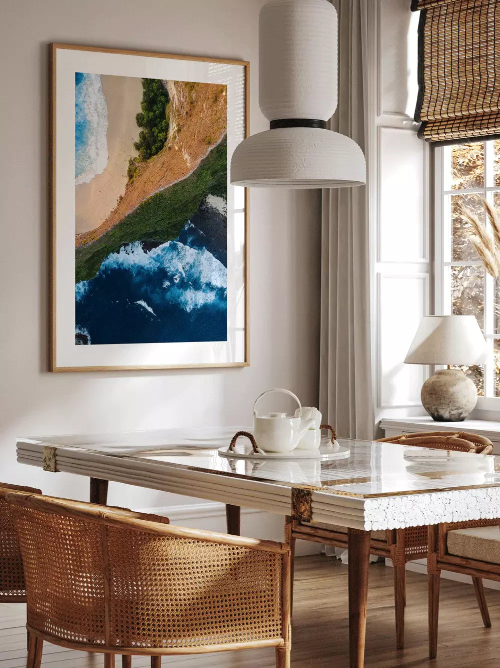 Indonesien Wandbild, Kelingking Beach Nusa Penida II Fotografie