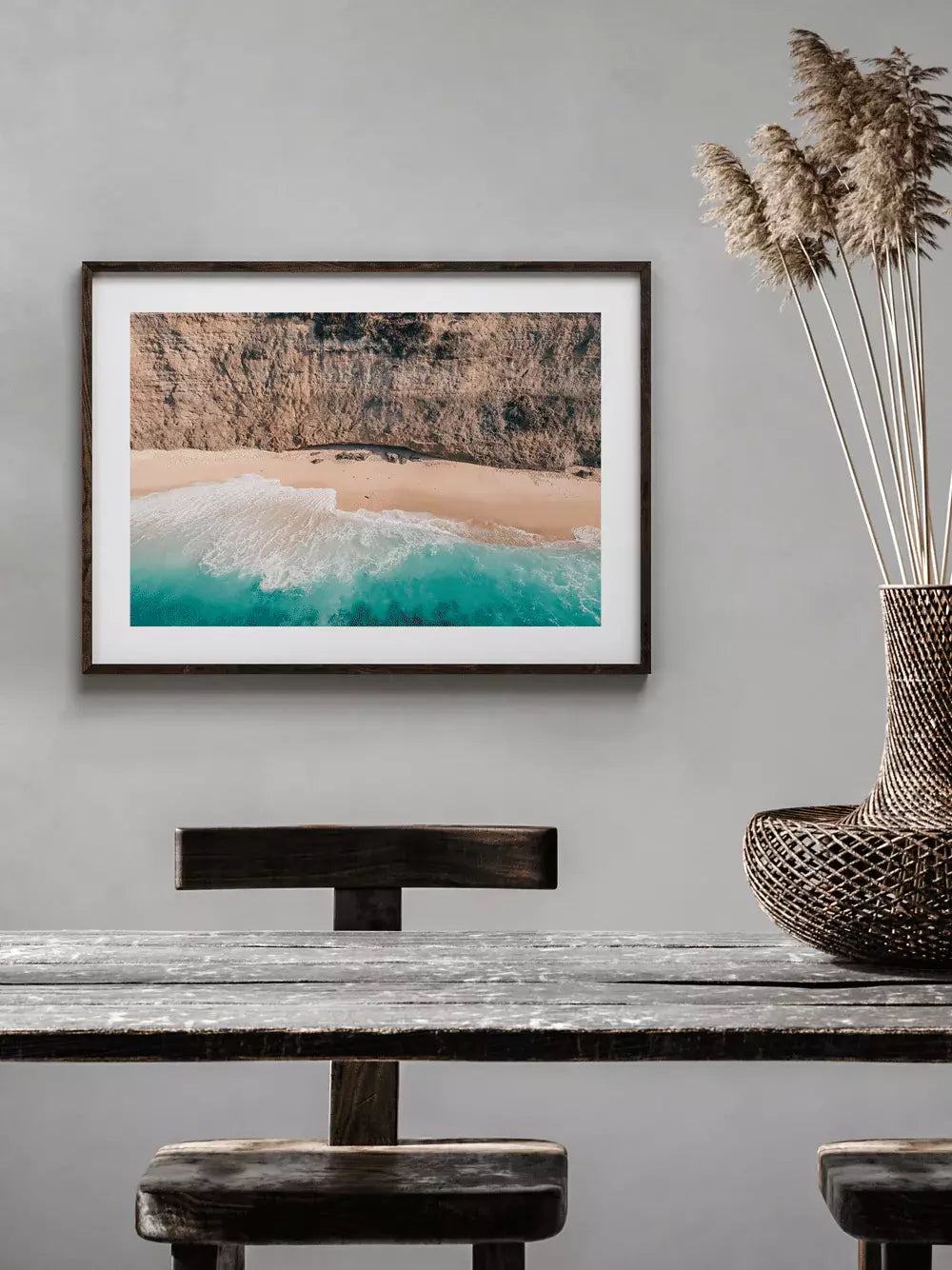 Indonesien Wandbild, Urlaubstraum Crystal Bay Strand Bali Fotografie