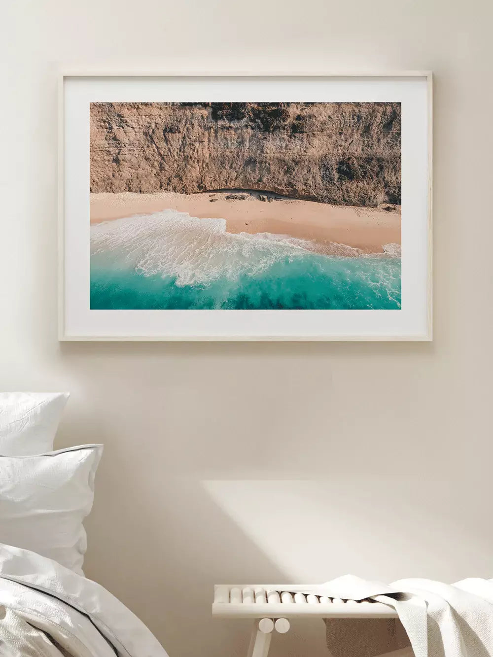 Indonesien Wandbild, Urlaubstraum Crystal Bay Strand Bali Fotografie