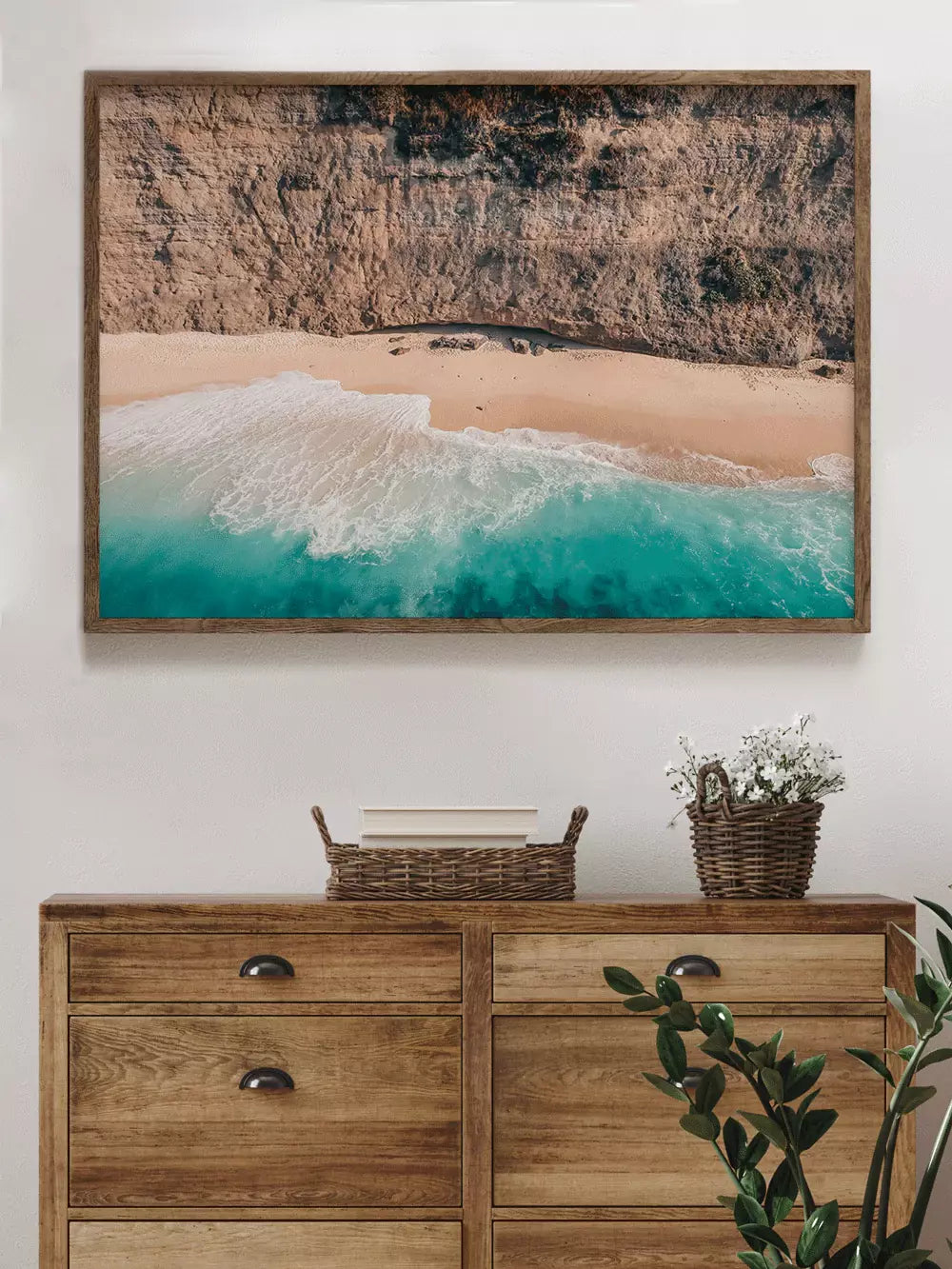 Indonesien Wandbild, Urlaubstraum Crystal Bay Strand Bali Fotografie