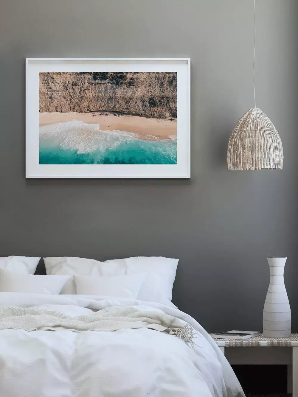 Indonesien Wandbild, Urlaubstraum Crystal Bay Strand Bali Fotografie