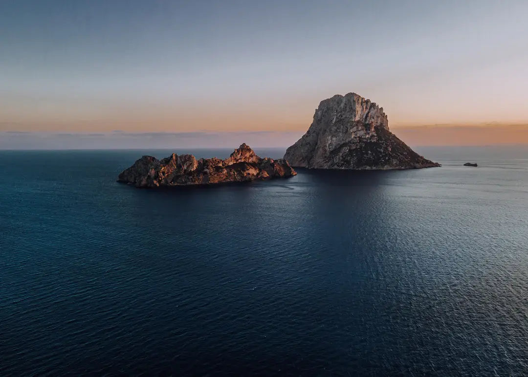 Spanien Wandbild, Insel Meer Es Vedrà Balearen Ibiza Fotografie
