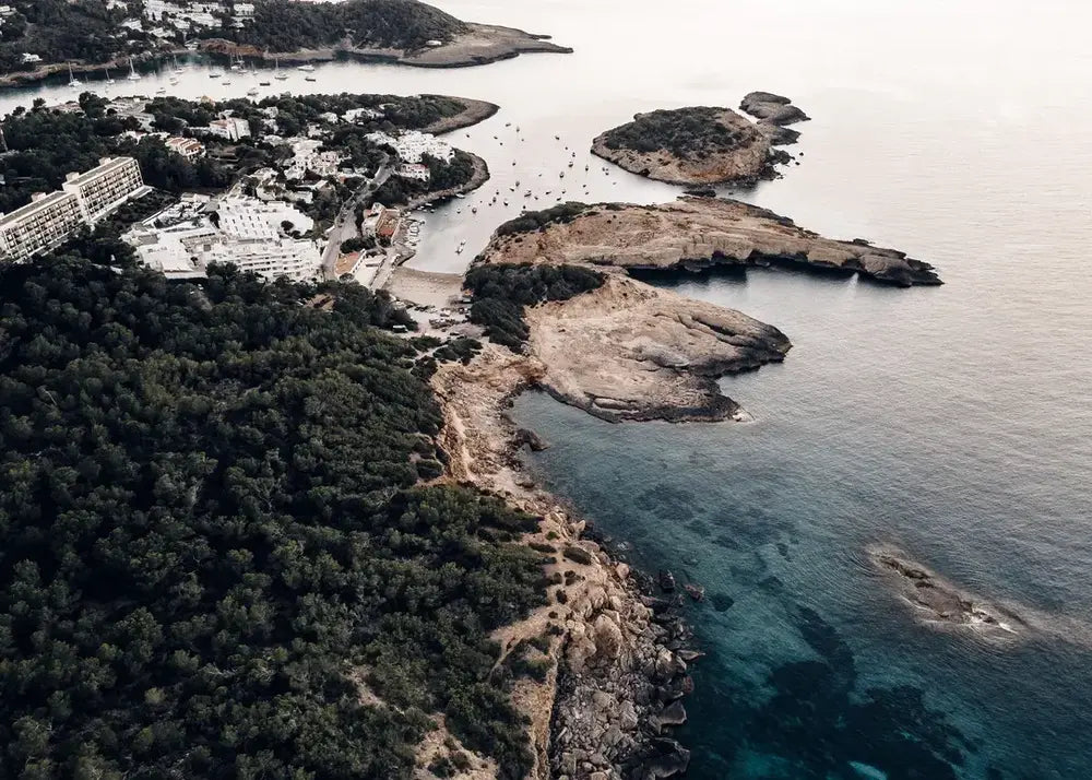 Spanien Wandbild, Insel Meer Ibiza Fotografie