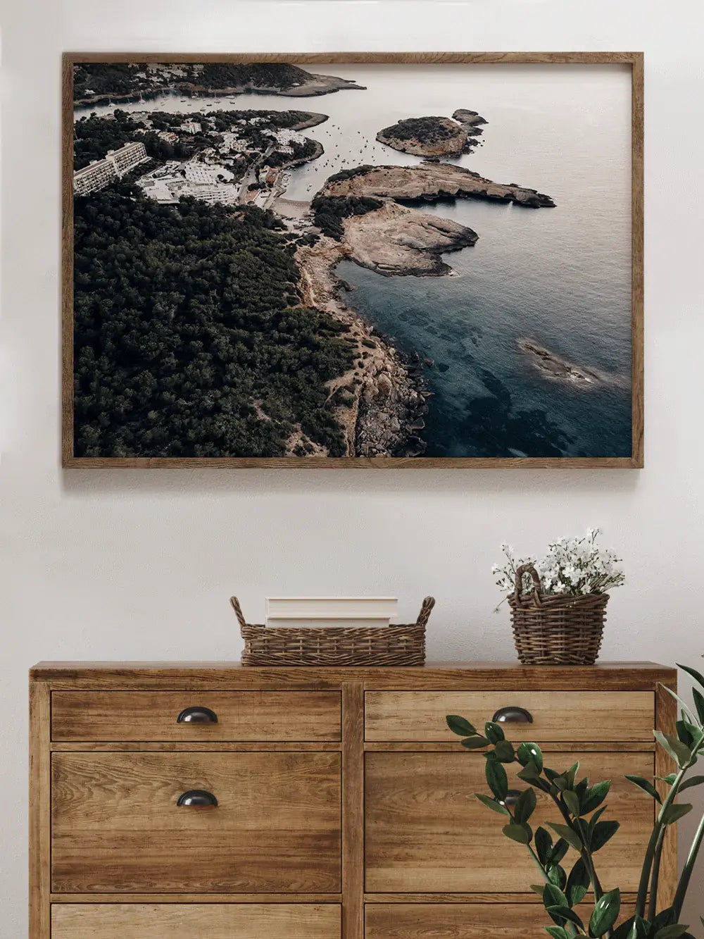 Spanien Wandbild, Insel Meer Ibiza Fotografie