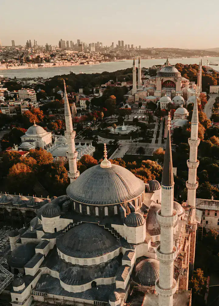 Istanbul Sofia Wandbild, Moschee Türkei Fotografie