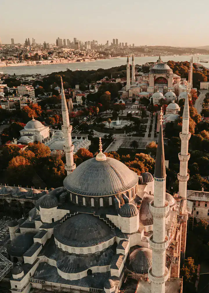 honeynut Türkei – Istanbul Moschee, Fotografie Sofia Honeynut Wandbild |