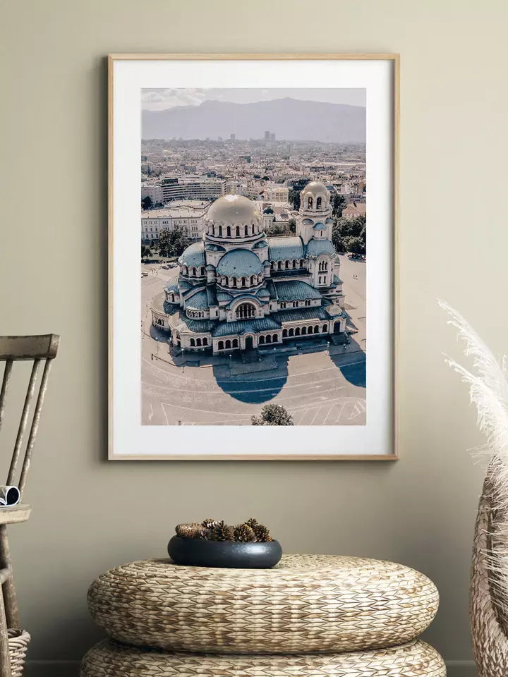 Kathedrale, Sofia Bulgarien Wandbild Fotografie