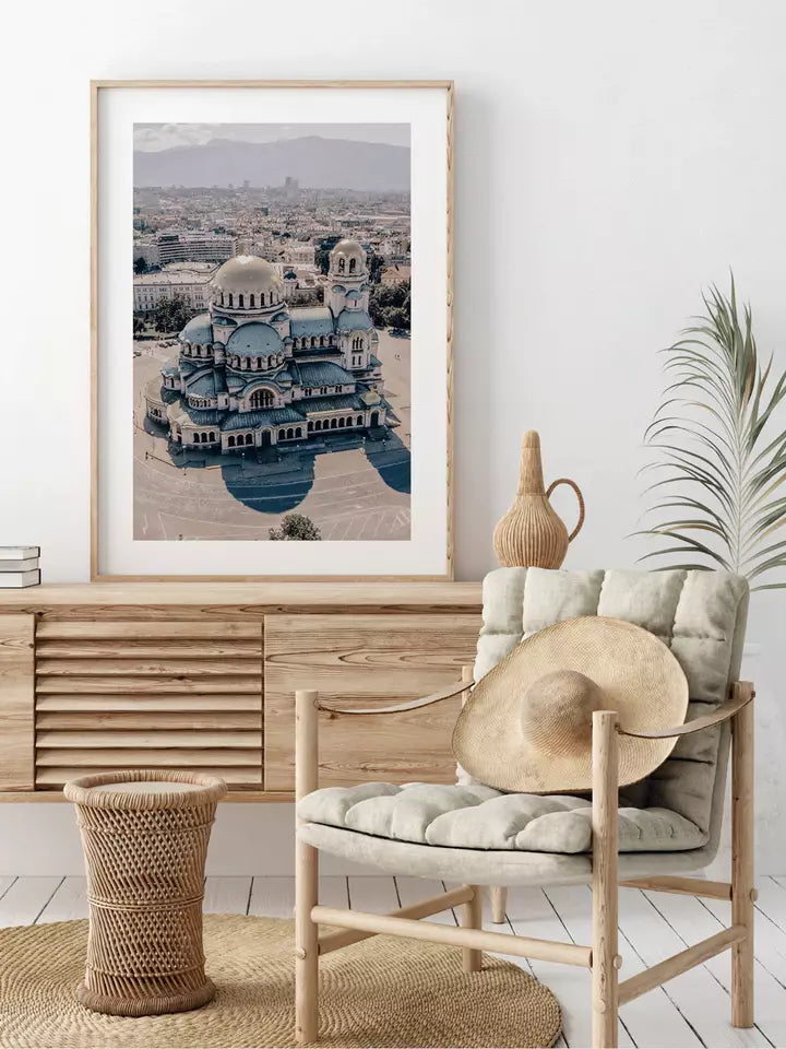 Kathedrale, Sofia Bulgarien Wandbild Fotografie