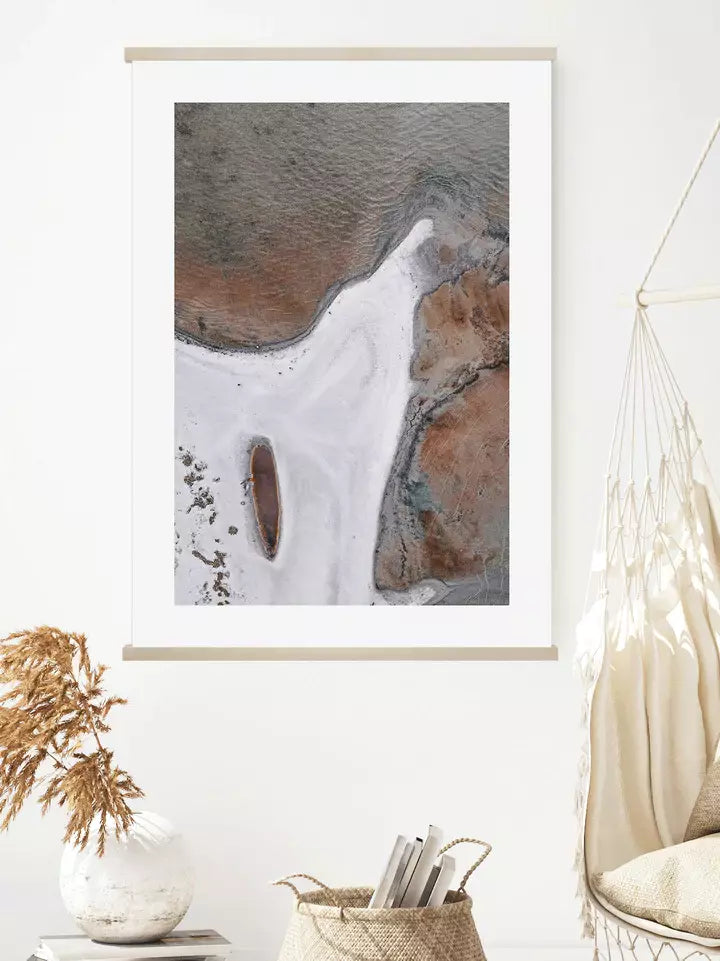 Kiel Laboe Print, Strand Deutschland Wandbild