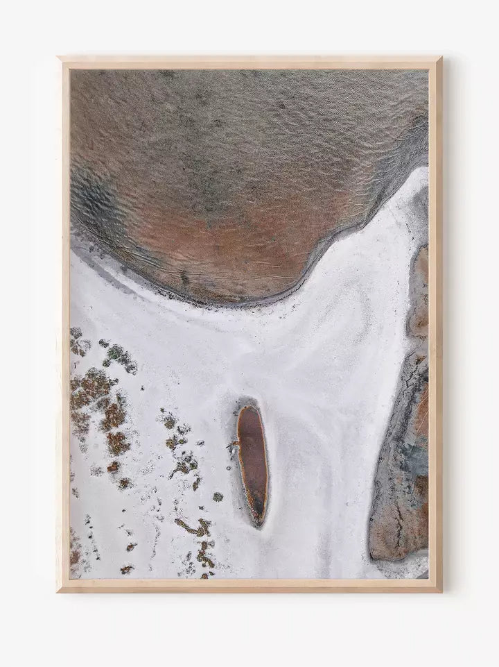 Kiel Laboe Print, Strand Deutschland Wandbild