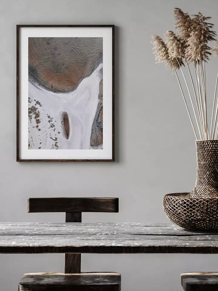 Kiel Laboe Print, Strand Deutschland Wandbild