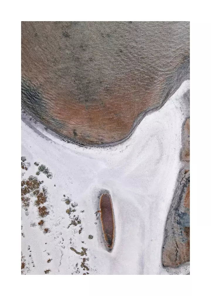 Kiel Laboe Print, Strand Deutschland Wandbild