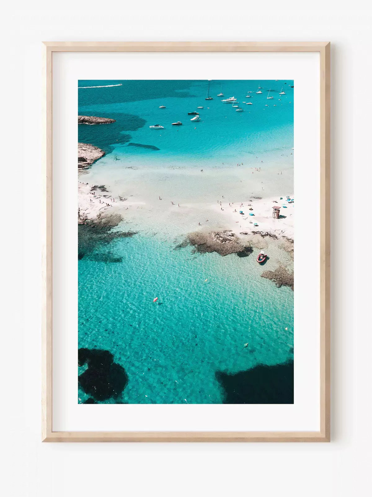 Kleine Karibik Formentera, Spanien Wandbild Fotografie