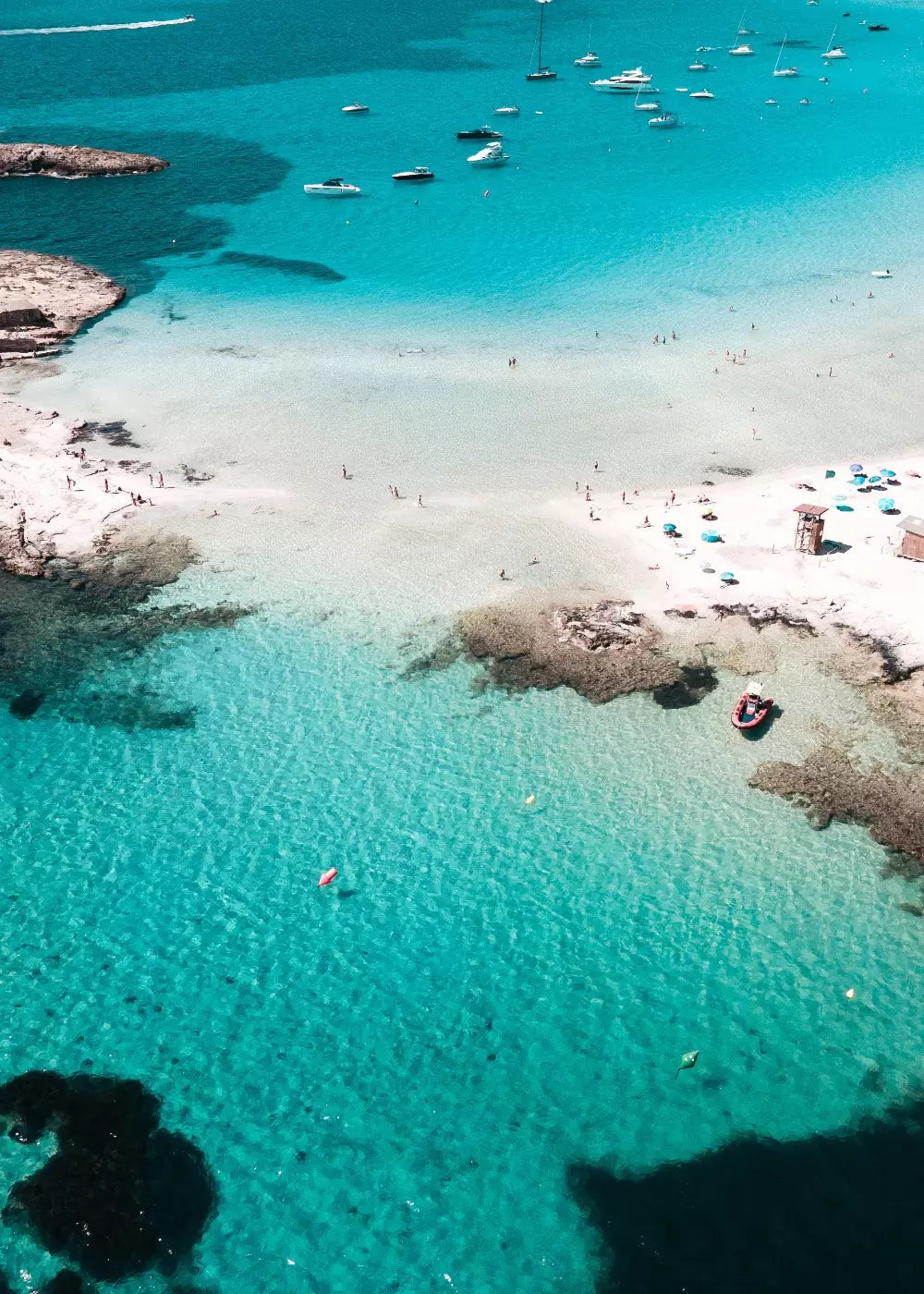 Kleine Karibik Formentera, Spanien Wandbild Fotografie