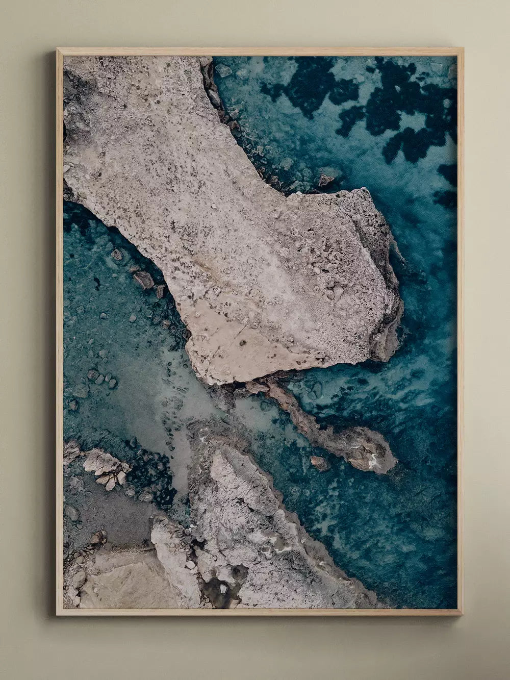 Küste Ibiza Spanien, Meer, Strand Bucht, Wandbild Fotografie