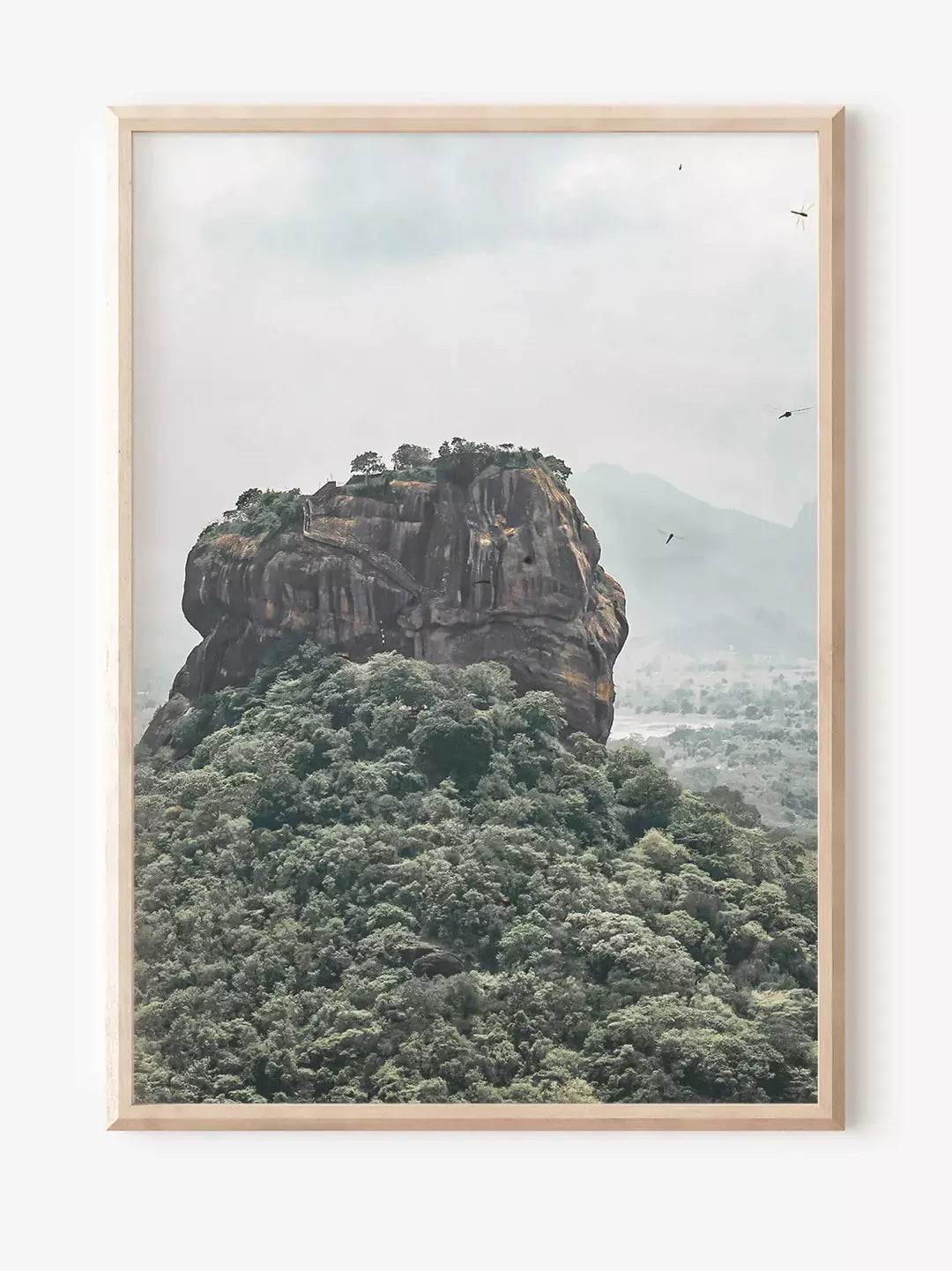 Sri Lanka Wandbild, Lion Rock