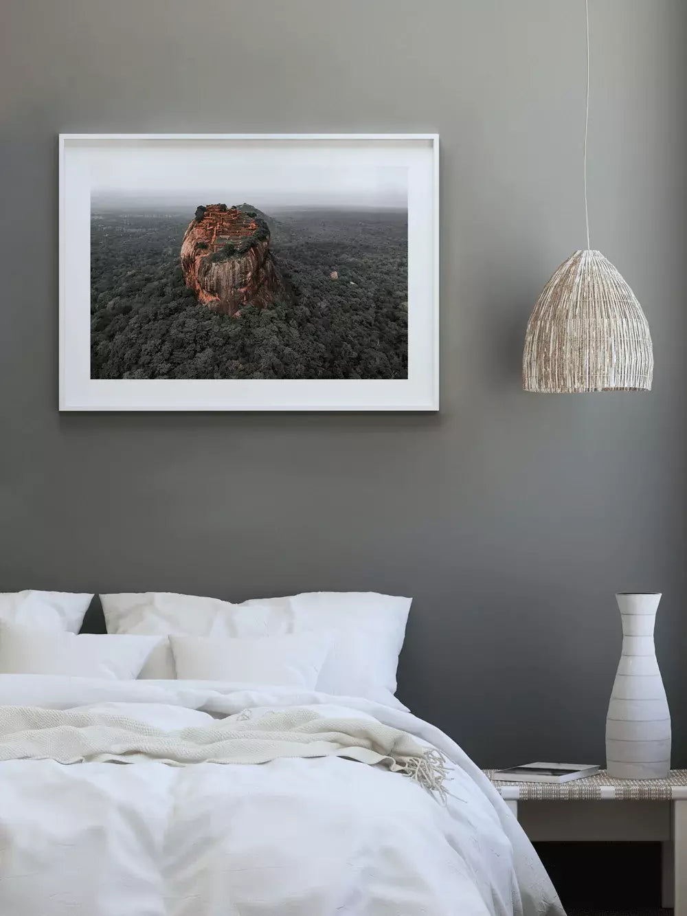 Löwenfelsen Lion Rock Sri Lanka, Wandbild Fotografie