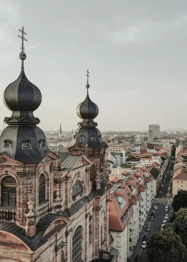 Mannheim Quadratestadt Deutschland, Wandbild Fotografie