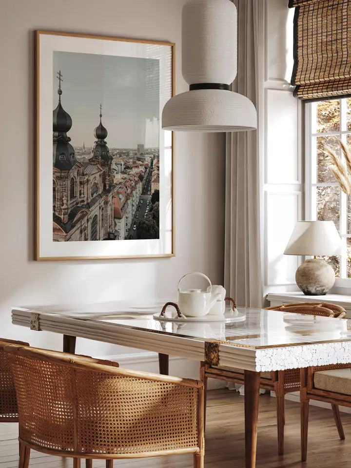 Mannheim Quadratestadt Deutschland, Wandbild Fotografie