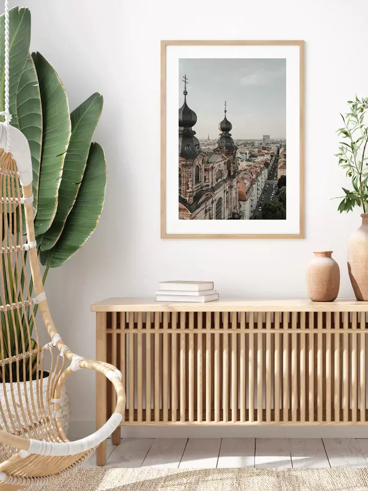 Mannheim Quadratestadt Deutschland, Wandbild Fotografie