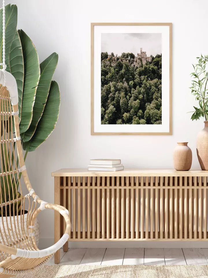 Märchenschloss Lichtenstein, Deutschland Wandbild Fotografie